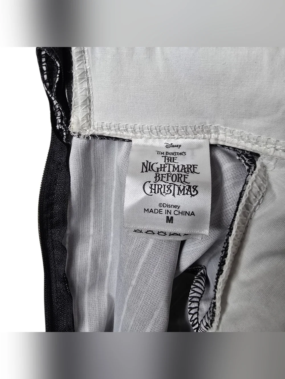 Disney The Nightmare Before Christmas Jack Skellington Costume Outfit One Piece - Picture 8 of 10